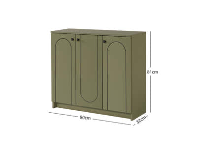 Freesia 3 DOORS SHOE CABINET