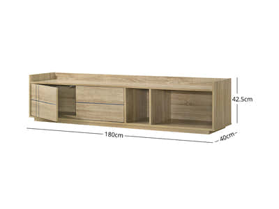 Xclusive Azalea 2 Doors TV Cabinet 1.8M