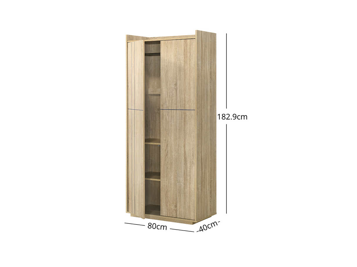 Xclusive Azalea 2-Door Wardrobe