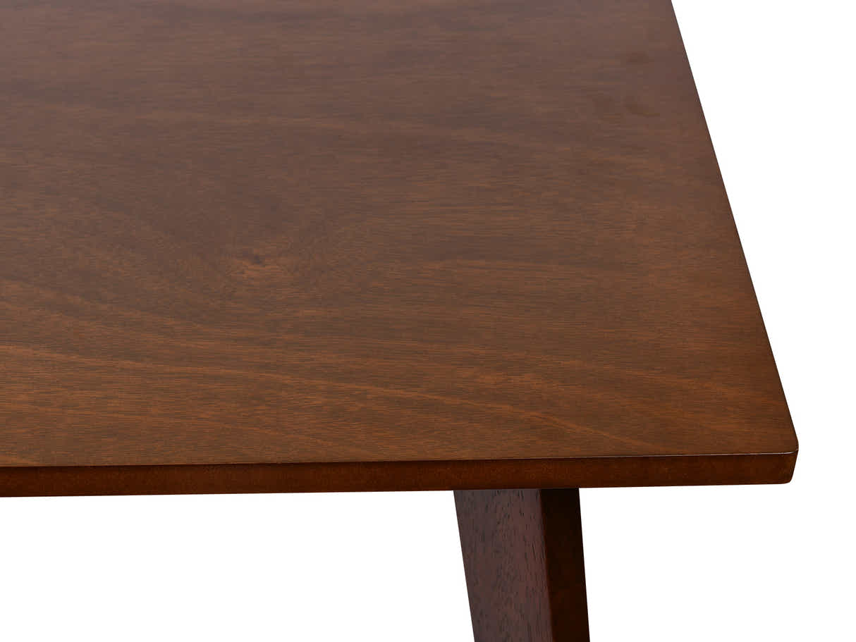 Fiesta Dining Table Walnut - 120 cm & Iora Dining Chair Walnut - Set of 4