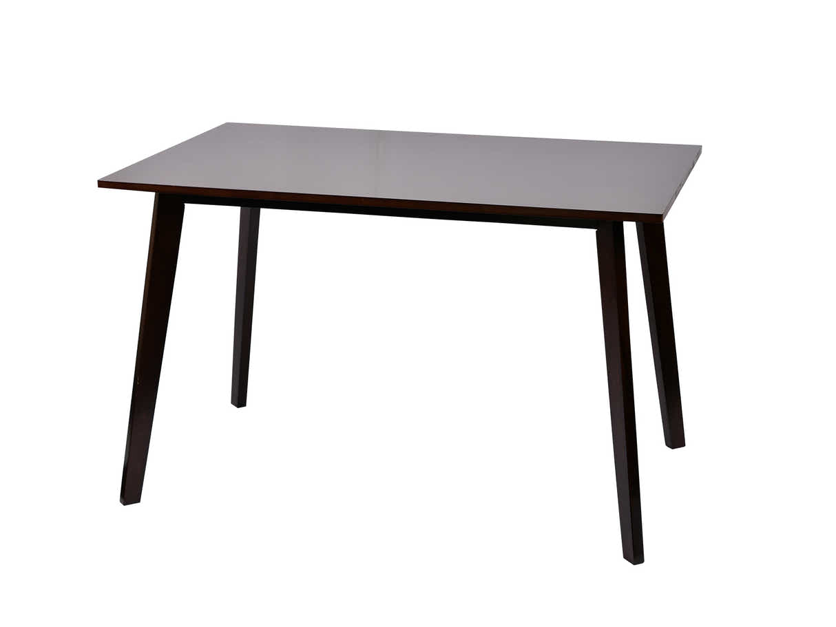 Fiesta Dining Table Wenge - 120 cm & Iora Dining Chair Wenge - Set of 4
