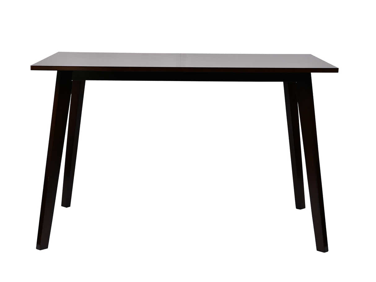 Fiesta Dining Table Wenge - 120 cm & Iora Dining Chair Wenge - Set of 4