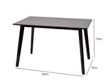 DS Fiesta + Iora Dining Set Wenge