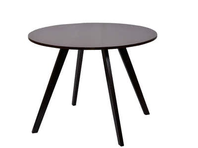 Hexa Round Dining Table Wenge - 100 cm