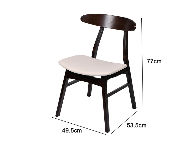Fiesta Dining Chair Wenge - Set of 4