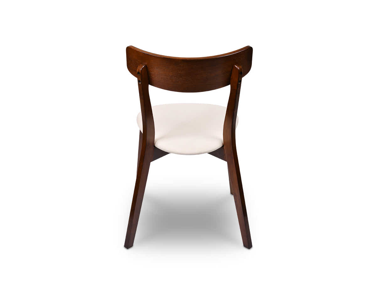Hexa + Iora 5-Piece Dining Set - Walnut