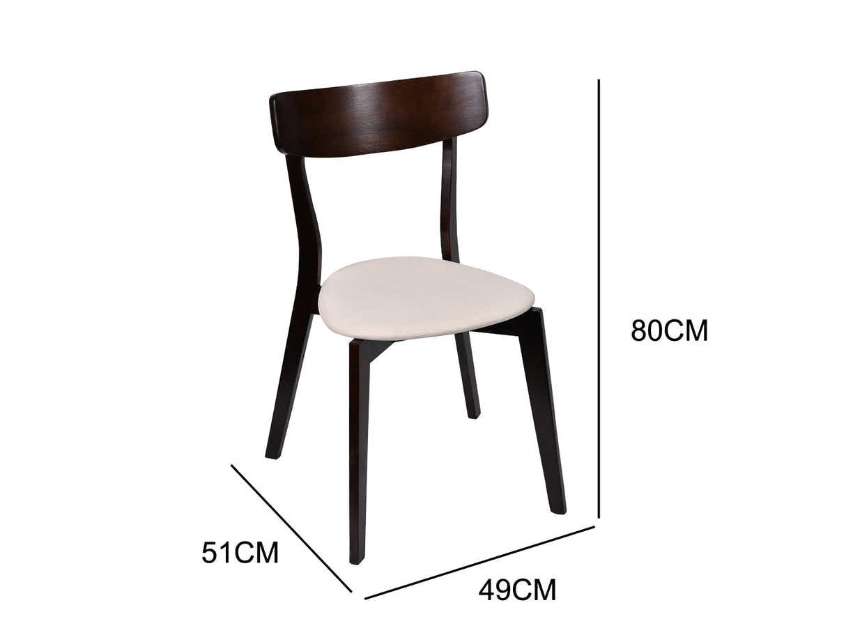Fiesta + Iora 5-Piece Dining Set - Wenge