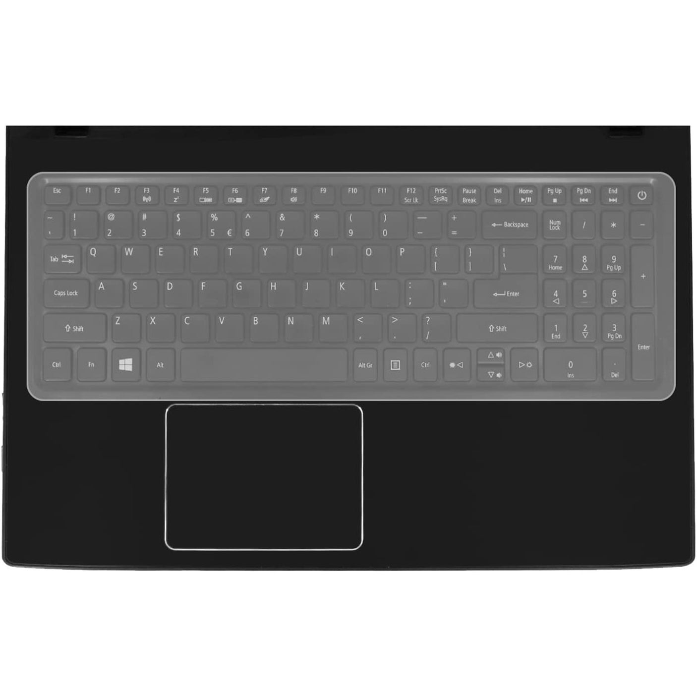 DS PB Universal Keyboard Cover for 15.6"-17.3" Laptop Notebook With Numeric Key