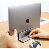 DS PB UGREEN LP258-20471 Vertical Laptop Stand - Silver Space Saving Upright