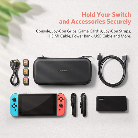 DS PB UGREEN Nintendo Switch EVA Hard Shell Carrying Case - Fits for Switch