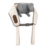 Livemor Neck Massager with Heat Pillow Shiatsu Shoulder Back Massager
