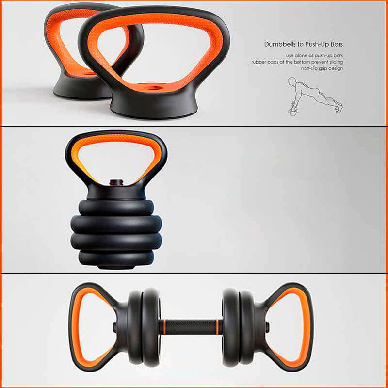 DS BS Multifunctional Dumbbells Weights Set -40kg