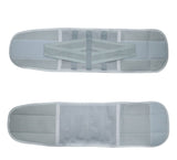 DS BS Adjustable Breathable Lumbar Back Brace Gray-L