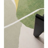 DS BS Modern Abstract Non-Shedding Area Rug Semi-Sun 140X200CM