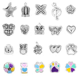 DS BS 63 Pcs DIY Charm Bracelet Making Kit-Multicolor