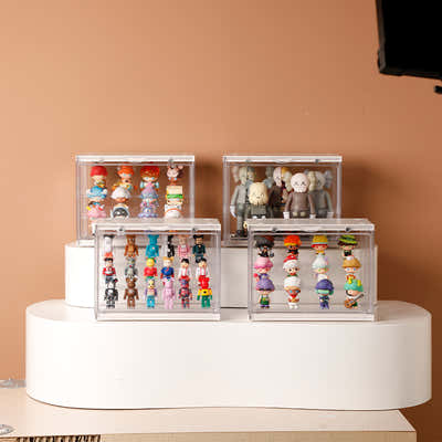 DS BS Magnetic Lid Dustproof Protection Show Case