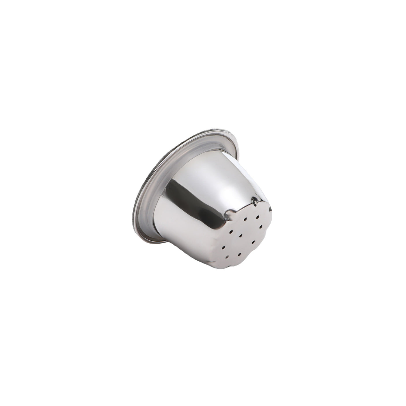DS BS 106pcs Stainless Steel Refillable Coffee Capsules Cup for Nespresso