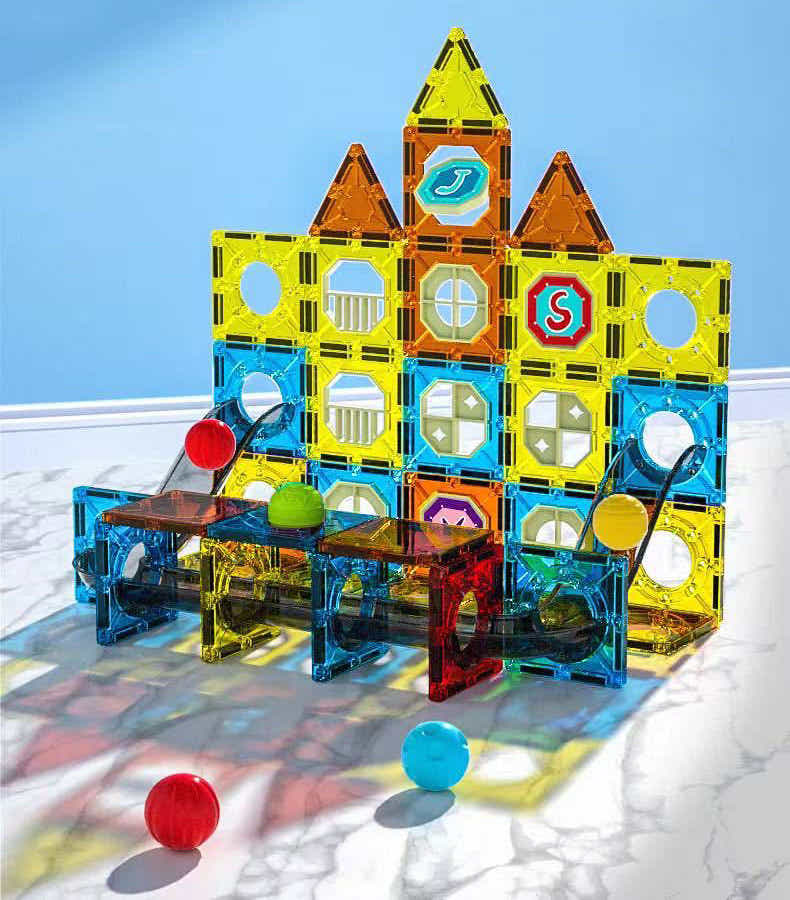 DS BS Magnetic Building Blocks Educational STEM Toys-56PCS