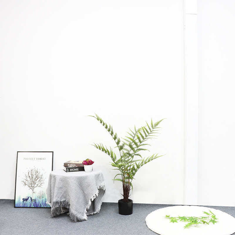 DS BS Artificial Plastic Tropical Palm Tree Pteridophytes-100CM