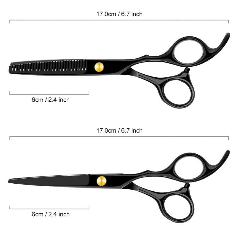 DS BS 8 Piece Hair Cutting and Thinning Scissors Set