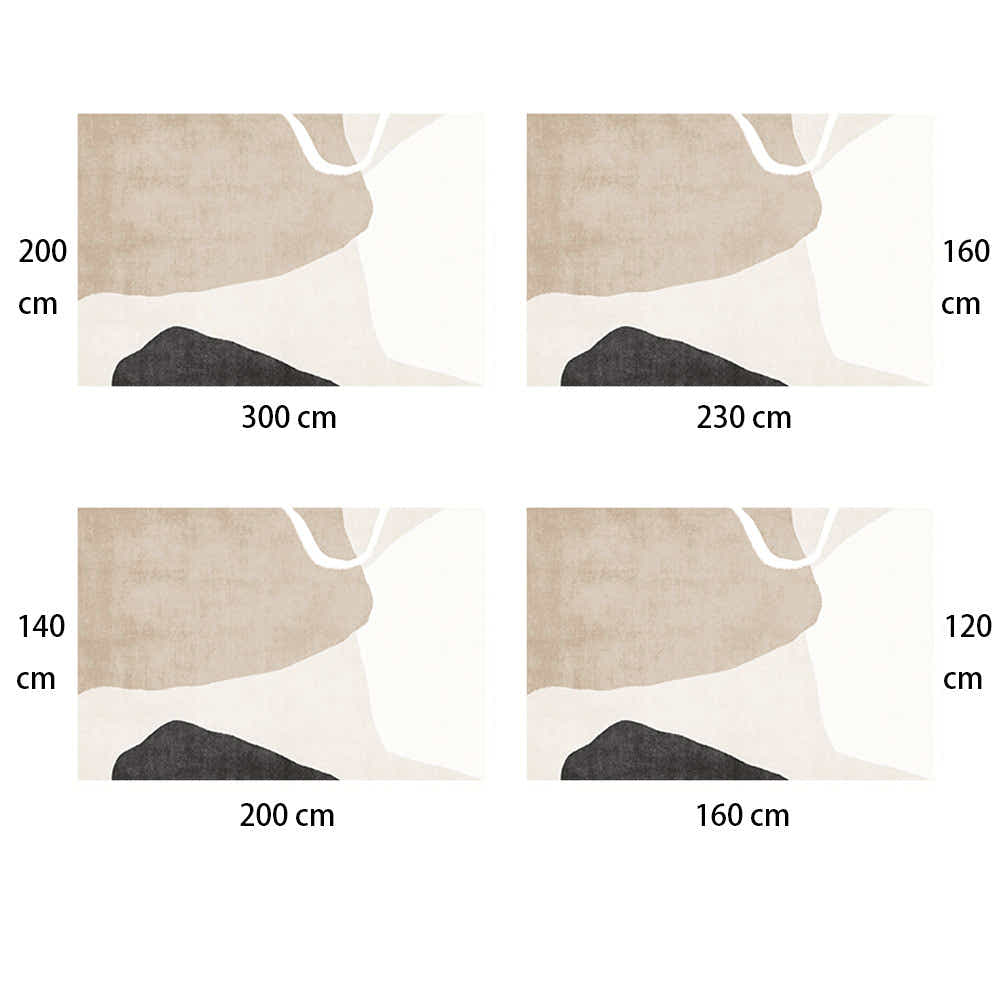DS BS Modern Abstract Non-Shedding Area Rug Mundane 200X300CM