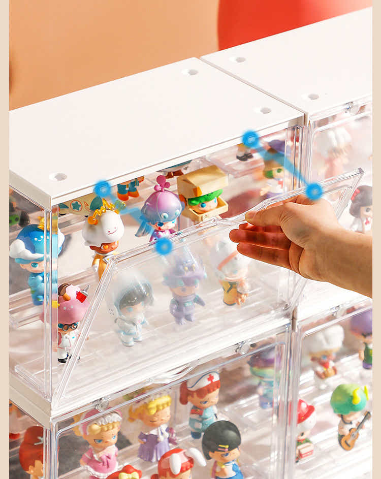 DS BS Magnetic Lid Dustproof Protection Show Case