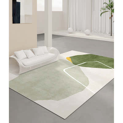 DS BS Modern Abstract Non-Shedding Area Rug Semi-Sun 140X200CM