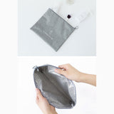 DS BS Travel Storage Luggage Organizer Pouch Set of 7-Beige