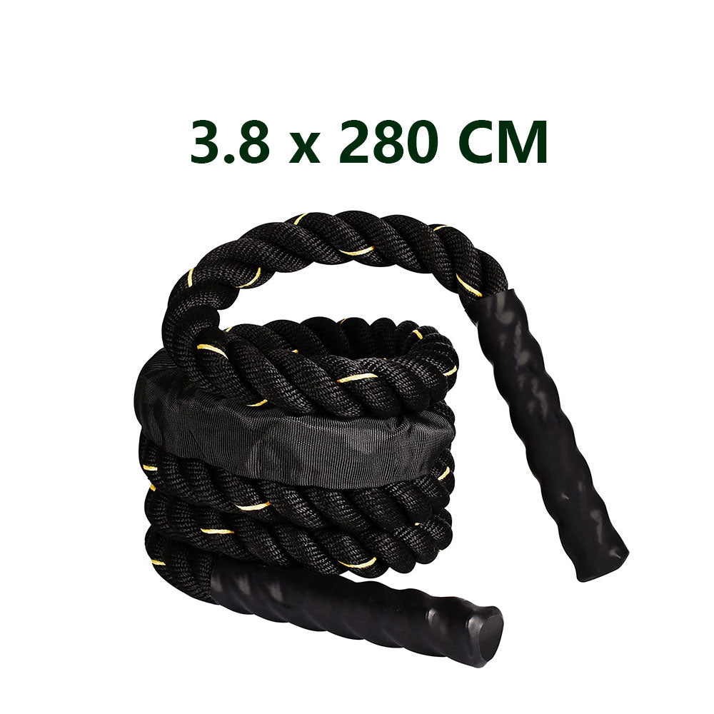DS BS Heavy Battle Ropes Weighted Fitness Jump Rope 3.8x280cm