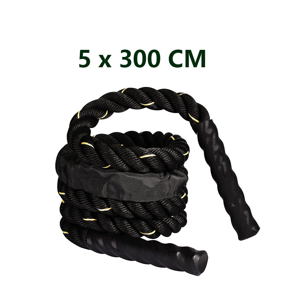 DS BS Heavy Battle Ropes Weighted Fitness Jump Rope 5x300cm