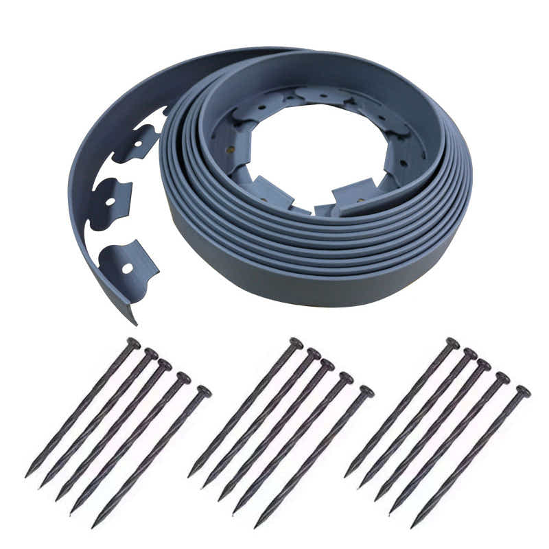 DS BS Garden Yard Lawn Landscape Edging Fence 5M