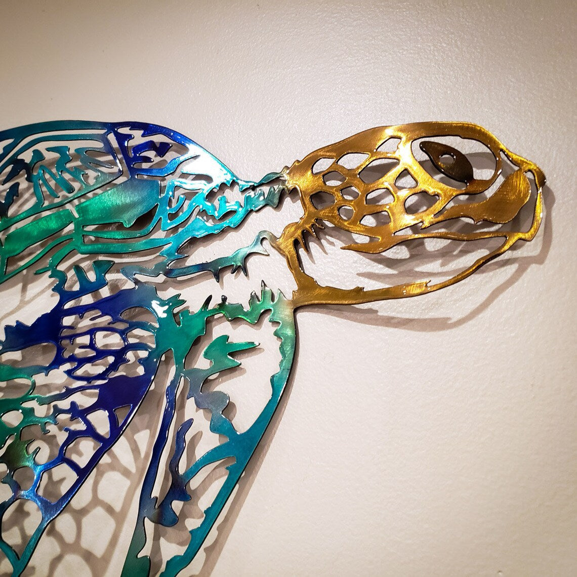 DS BS Marine Life Metal Wall Art Décor-Sea Turtle
