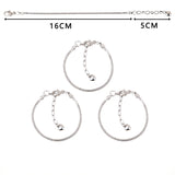 DS BS 63 Pcs DIY Charm Bracelet Making Kit-Multicolor