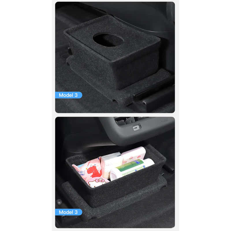 DS BS Tesla Model 3 Rear Center Console Organizer