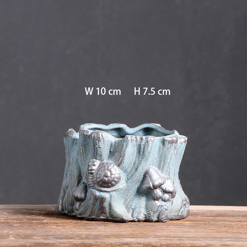 DS BS 5 Pack Elegant Garden Small Succulent Plant Pots