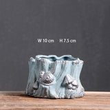 DS BS 5 Pack Elegant Garden Small Succulent Plant Pots