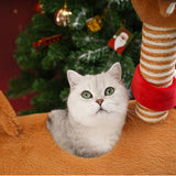 DS BS Cat Tree Tunnel Play Tree House-Deer