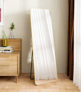 DS BS Aluminum Alloy Frame Full Size Body Mirror 165x60CM-Gold