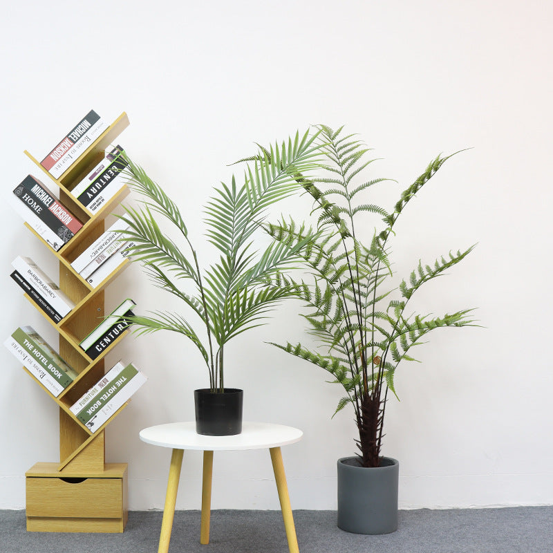 DS BS Artificial Plastic Tropical Palm Tree Pteridophytes-130CM