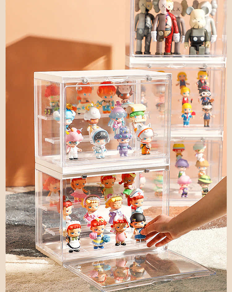 DS BS Magnetic Lid Dustproof Protection Show Case