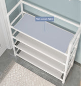 DS BS 5 Tier Multifunctional Hat Rack Shoes Rack Hall Tree-Black