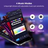 DS BS Smart APP RC Control LED RGB Floor Lamp with Music Sync