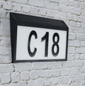 DS BS Outdoor Solar LED House Numbers Large Display Light