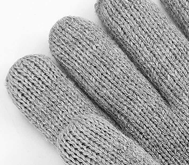 DS BS Windproof Outdoor Full Finger Touch Screen Gloves XL-Black