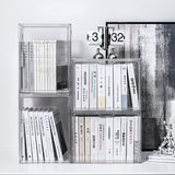 DS BS Clear Stackable Plastic Storage Case with Magnetic Lid