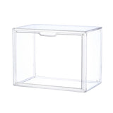 DS BS Clear Stackable Plastic Storage Case with Magnetic Lid