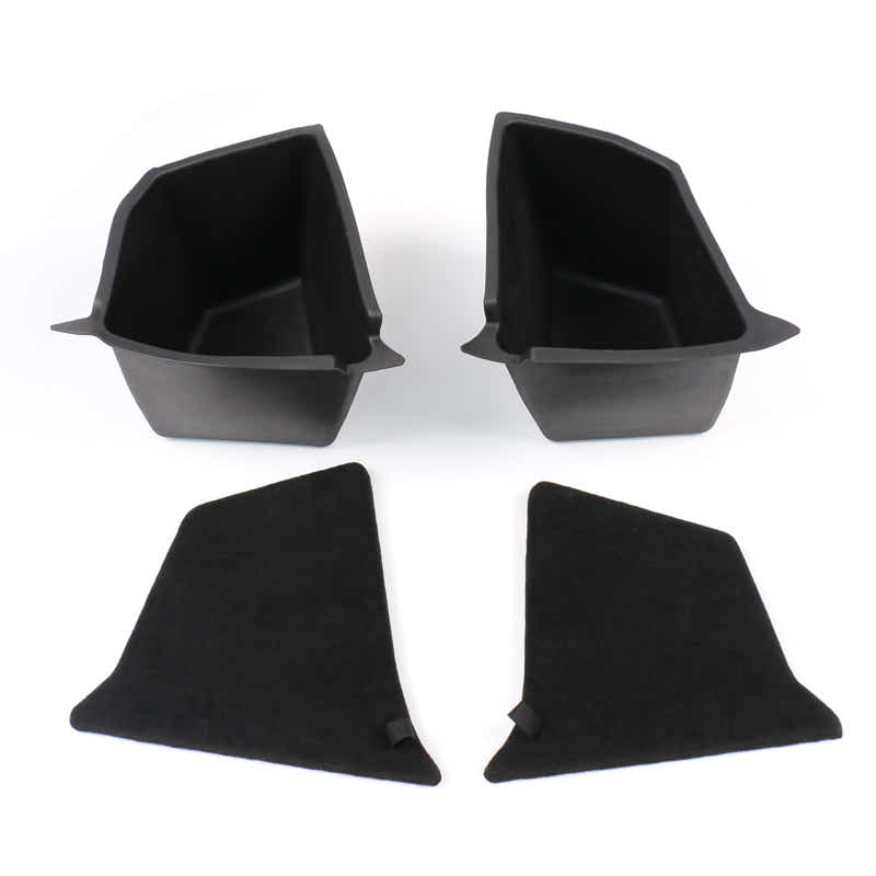 DS BS Tesla Model Y Rear Trunk Organizer Storage Boxes with Lids