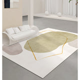 DS BS Modern Abstract Non-Shedding Area Rug Summer 120X160CM