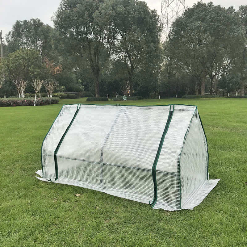 DS BS Mini Garden Plant Flower Greenhouse with Roll Up Curtains Door 120cm