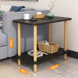 DS BS 2-Tier Tall Rectangle Side Table